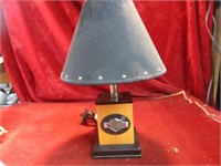 Harley Davidson table lamp.