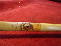 Vintage Indian archery fiberglass bow.