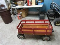 Vintage wood wagon.