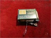 Vintage Behr Universal Loupe w/box.