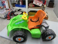 Power wheels car w/ charger.