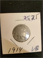 1914 BUFFALO NICKLE--VG