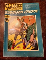 Classics Illustrated-Robinson Crusoe