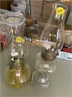 2  OIL LAMPS