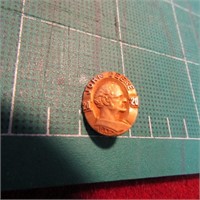 Vintage 10K Gold John Deere Service Pin.