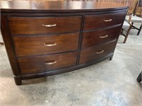 MAHOGANY DOUBLE DRESSER BY LEGACY