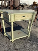 PAINT DECORATED CONSOLE TABLE