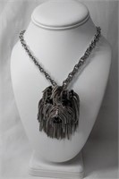 Doggie Face Necklace! Super Cute, Clasp Broken