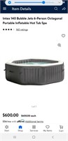 Intex 6 person Hot tub