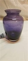 Vintage purple vase