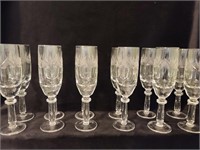 Crystal Champagne Flutes