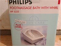 Philips Foot Massage Bath with Whirl