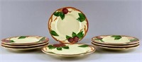 Franciscan Ware Apple Luncheon Plates