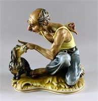 German Porcelain Figure Sandizell
