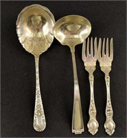 Wallace, Gorham And Whiting Sterling Serving Items