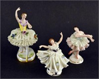 Three Dresden Ballerina