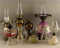 Collection Of Partial Lamps And Lamp Hurricanes
