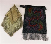 Two Art Deco Beaded Bags