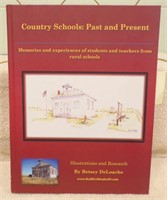 (1) BOOK - "COUNTRY SCHOOLS"  PAST AND PRESENT....