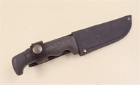COAST KNIFE W/5" BLADE & LEATHER SHEATH