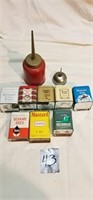 tins and oil cans