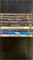 Disney DVD lot including Pirates of the Caribbean