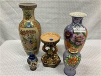 5 Asian influence vase, Made in Japan