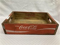 Wooden Coka-Cola crate.
