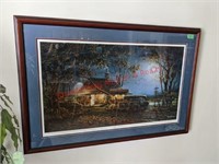 "Autumn Traditions" Terry Redlin Signed Print