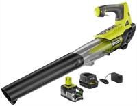 Ryobi ONE+ 18-Volt Blower, Battery, Charger (NEW)