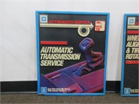 GM Auto Trans Service Plastic Sign