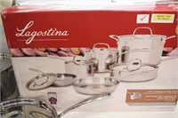 LAGOSTINA POT SET - 11 PIECES