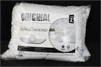 LUXURY DOWN AROUND PILLOWS - 2 PACK