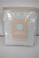 QUEEN SHEET SET - MINT GREEN- MARTHA STEWART