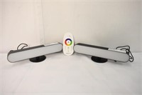 AURA LED LIGHT BAR WITH REMOTE - LOT OF 2