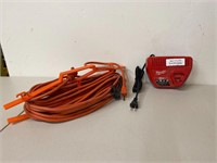 Milwaukee M12 Charger & Extension Cord.