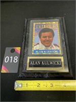 Alan Kulwicki Tribute Card & Plaque