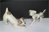 1996 Lynda Pleet Terrier & Pointer Dog Figurines