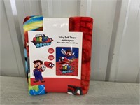 Super Mario Plush Throw