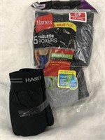 New Hanes 5 Tagless Boxers -Small