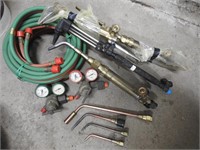 New Oxygen & Acetylene Hose, Gauges, Cutting Heads