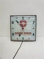 Vtg. Moody Press Pam Clock