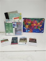 Lot of assorted maps & Atlas