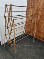 Vtg. Rid-Jid Wood Space Saver