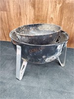 Round Barbecue Charcoal Bucket