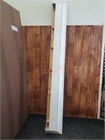 Long White 9×1 Ft. Custom Wood Wall Shelf