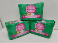 3 New Packs CVS Womens Adult Diapers xsmall/small