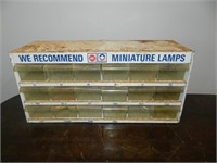 AC Delco Light Buld Cabinet