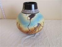 Talking Earth pot by Leigh