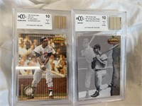 Hank Aaron and Ted Williams Beckett 10